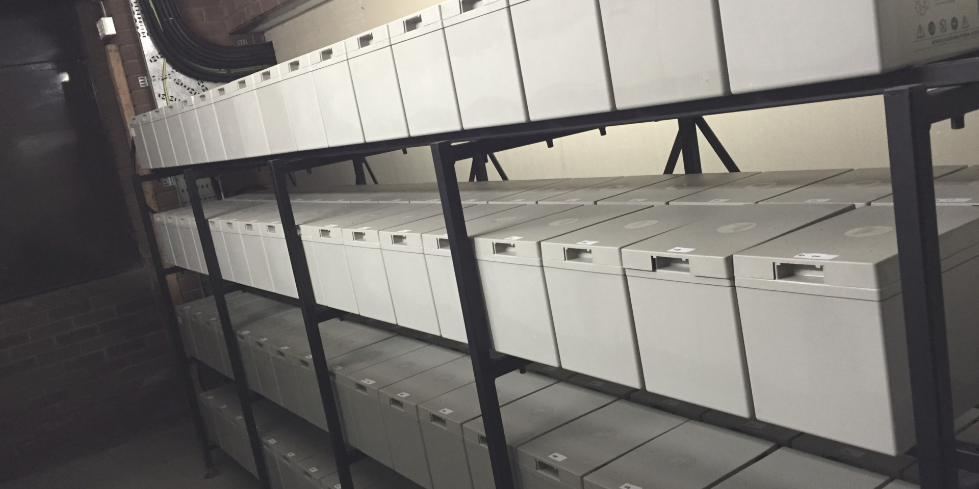 Brandon Medical UPS battery rack