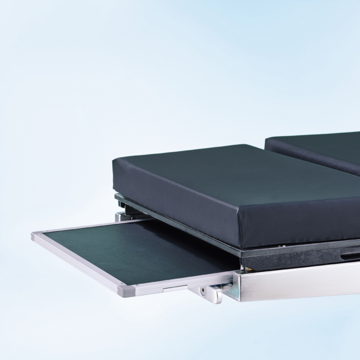 Brandon Medical Anteris Operating table hydraulic xray casette detail