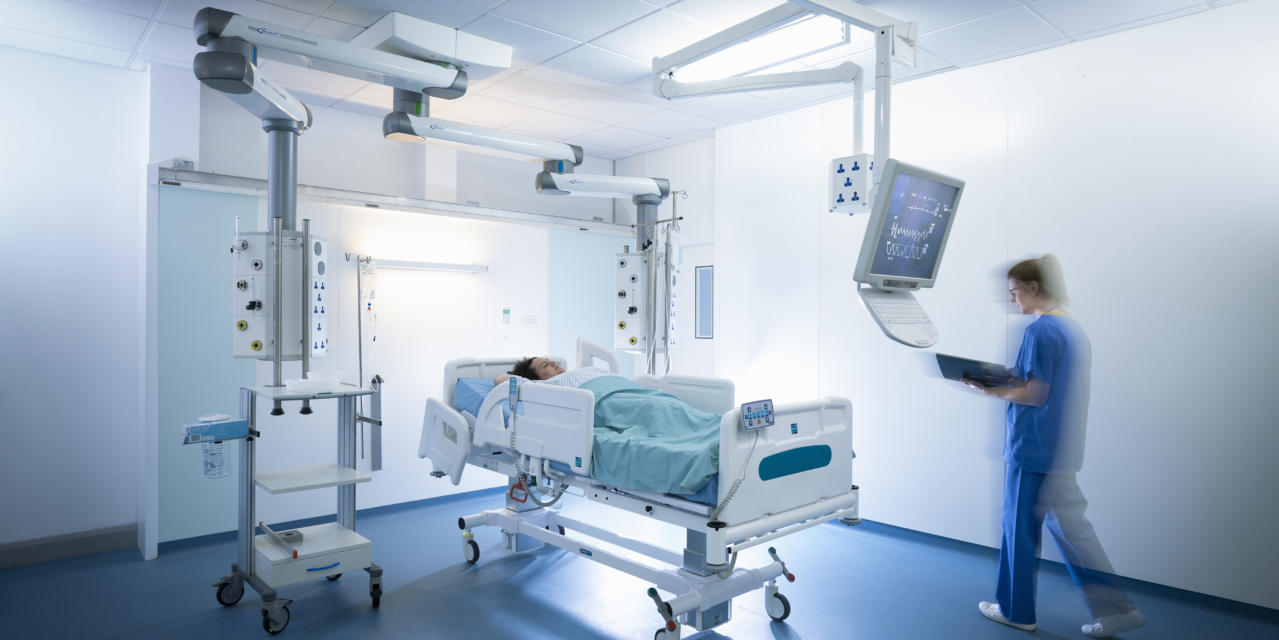 Intensive care bedspace by Brandon Medical.