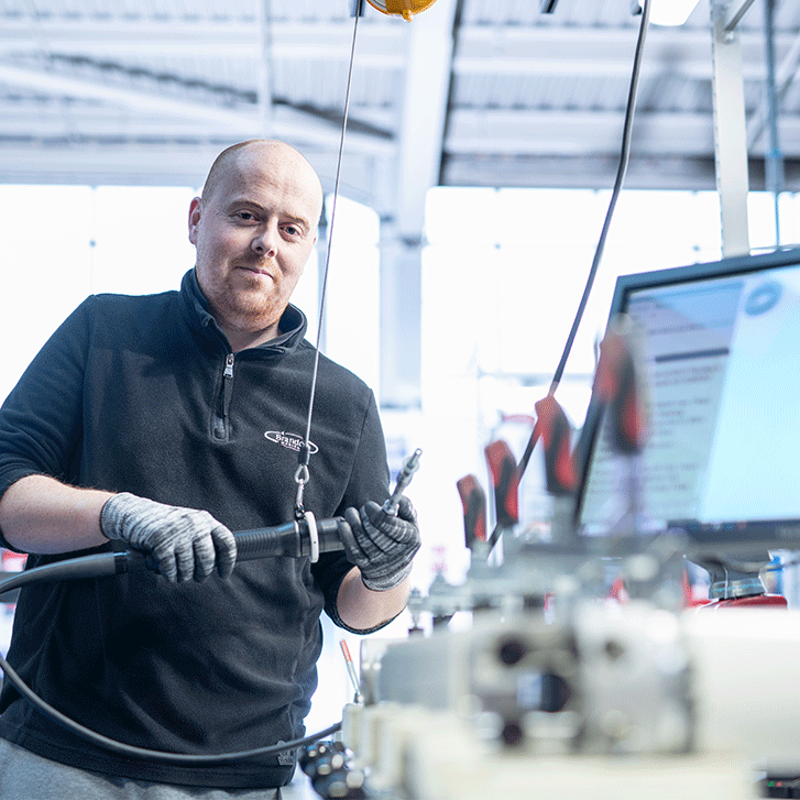 Jack Matthews - Sigma assembly specialist on the Titan Project.