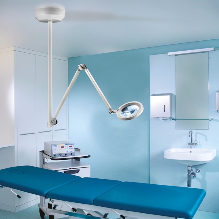 Optica Ceiling Mounted Examination Light