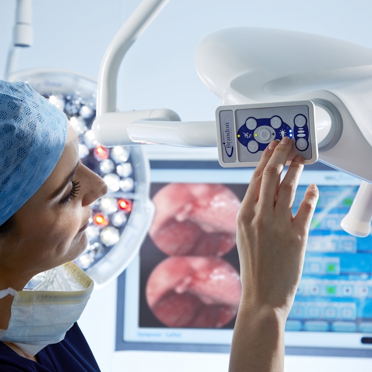 Brandon Medical Red Balance Control Operating Theatre Light